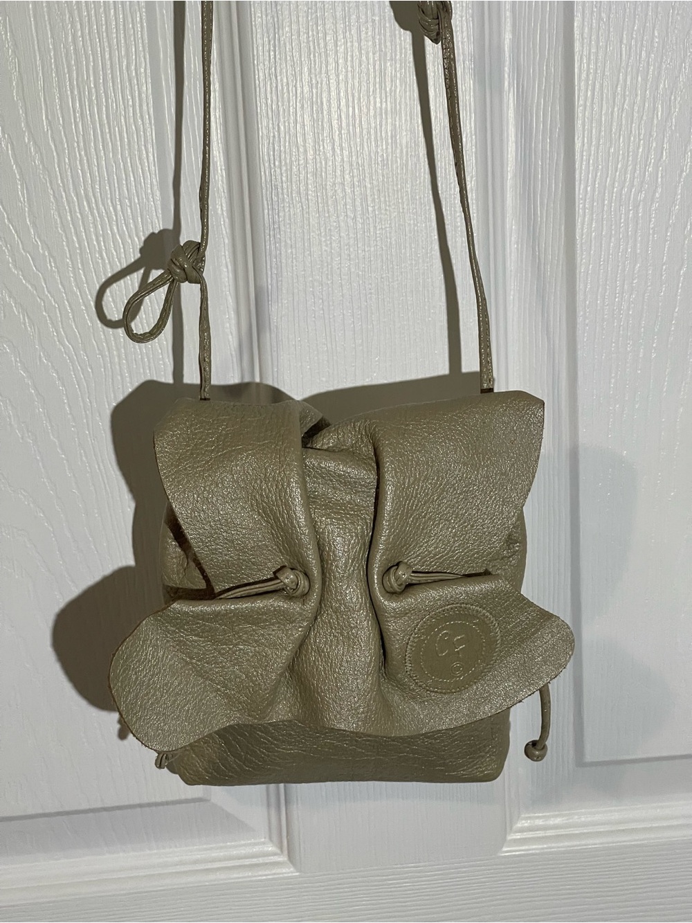 Carlos Falchi Vintage Mini Disco Crossbody Bag - Picture 9 of 11